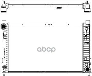 Радиатор Mercedes C180/C230 00-07, Mercedes C200cdi/C220cdi 00-05 33111001 Sakura арт. 33111001