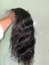 Tinashe-Peluca de cabello humano ondulado con encaje Frontal, peluca de cabello humano brasileño con cierre de 4x4 6x6, densidad del 250, 28 y 30 pulgadas