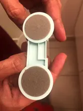 10 unids/lote cerradura de seguridad para armario de niño, cerradura de nevera para puertas de niño, cerradura de cajones, cierre de plástico para armario de seguridad para bebé