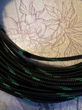 Expandable Sleeving Cable-Wire Braided Snakeskin Flat 16MM Black Blue Green 10MM 12MM