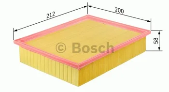 

BOSCH F026400097 AIR FILTER OPEL CORSA D FIAT DOBLO 10>LINEA 07>PUNTO 05>MITO 08> - SUNGERLI