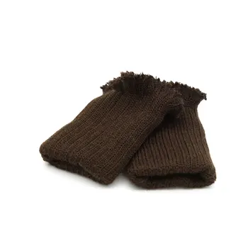 

"cuffs semi-wool", "cuff tight without seam", "cuff brown", "cuff 7*10 sm"