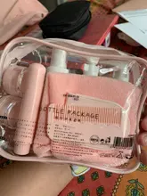 10 unid/set viaje Mini de cosméticos de maquillaje de la cara crema botellas de plástico vacía transparente maquillaje contenedor accesorios de viaje