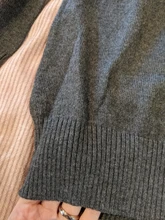 Alta calidad puro colores primavera Otoño Invierno estilo europeo de moda de las mujeres Pullovers de punto, de lana de Cachemira suéter de mujer de gran tamaño