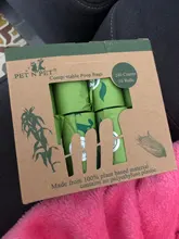 Pet N Pet Compostable Dog Poop Bags 240/120 Counts Biodegradable Waste Bag For For