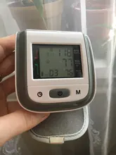 BOXYM-Monitor de presión arterial Digital para muñeca, tonómetro médico con pantalla LCD, esfigmomanómetro automático, para muñeca