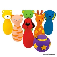 Боулинг цветной виниловый K S Kids