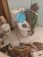 Asiento de inodoro Universal para niños y adultos, cubierta de entrenamiento para orinal, previene caídas, tapa de inodoro, PP, de doble capa para bebé