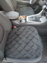 Short Seat-Cushion Plush-Chair Non-Slip Winter Rear/full-Set Mat Pad