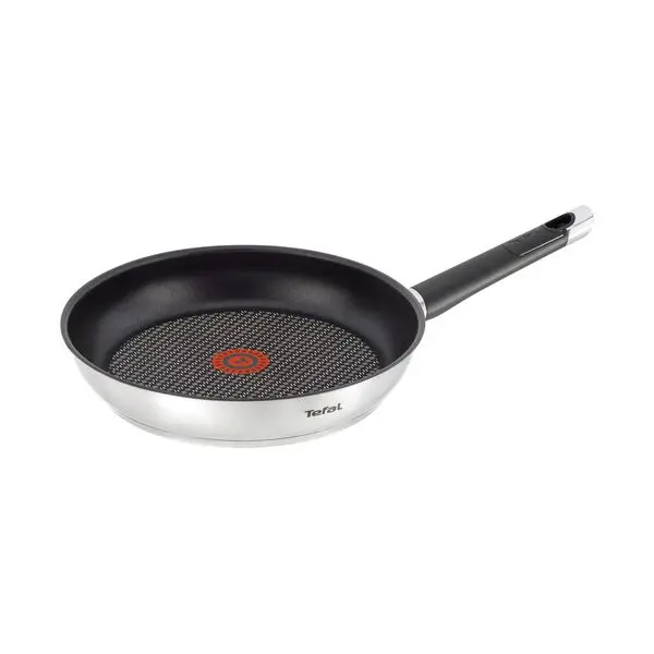 Кастрюля Tefal E82407 Ø 30 см Нержавеющая сталь Черный