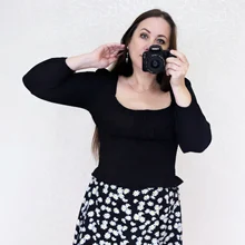 Short Blouses Womens Tops Long-Sleeve Vintage Square-Collar Casual Simple New Bow Solid