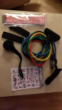 Juego de bandas de resistencia para Fitness, equipo de gimnasio de resistencia, expansor de entrenamiento elástico, 15 Uds.
