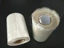 Estampación en caliente transparente Lisa holográfica, en papel o plástico, 8cm x 120m/lote, caja de embalaje artesanal