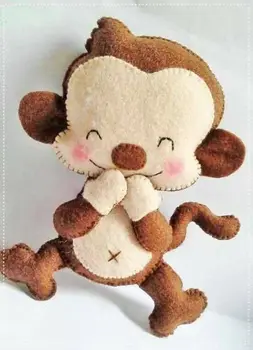 

Cute monkey component scrapbook wooden mold leather mold die-cut crafts compatible with most die-cutting machines