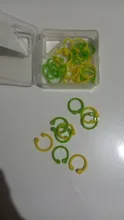 Anillo circular de plástico multifunción para oficina, suministros de encuadernación, álbumes de hojas sueltas coloridas, aros de carpetas, 1 caja de 30 Uds.