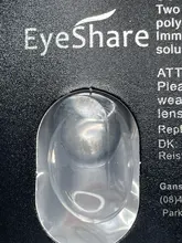 Lentillas de colores para cosméticos para ojos, 1 par, serie 0MG, uso anual