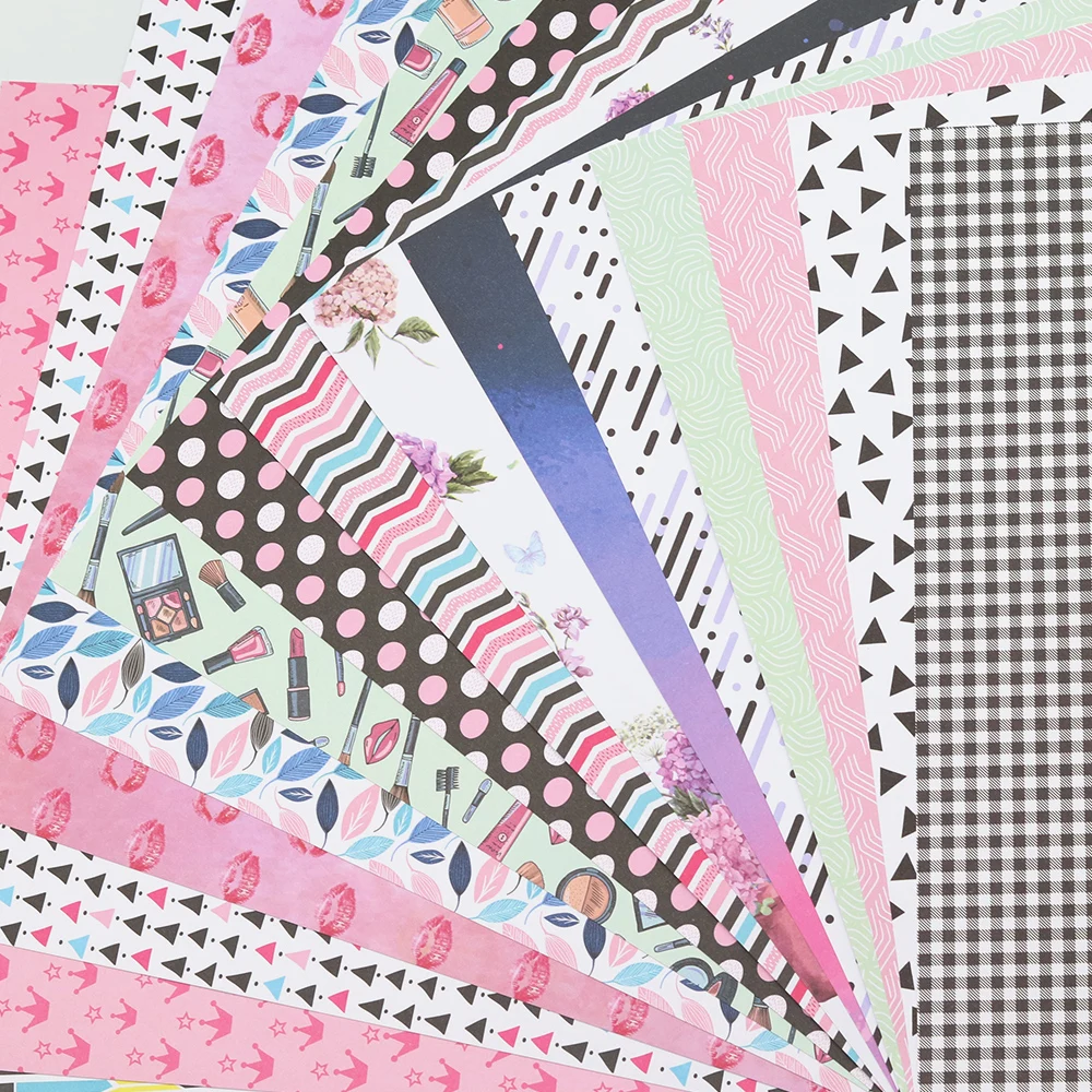 スクラップブッキングキット　１２インチペーパー クリエイティブパススクラップブッキング用品パターンペーパー