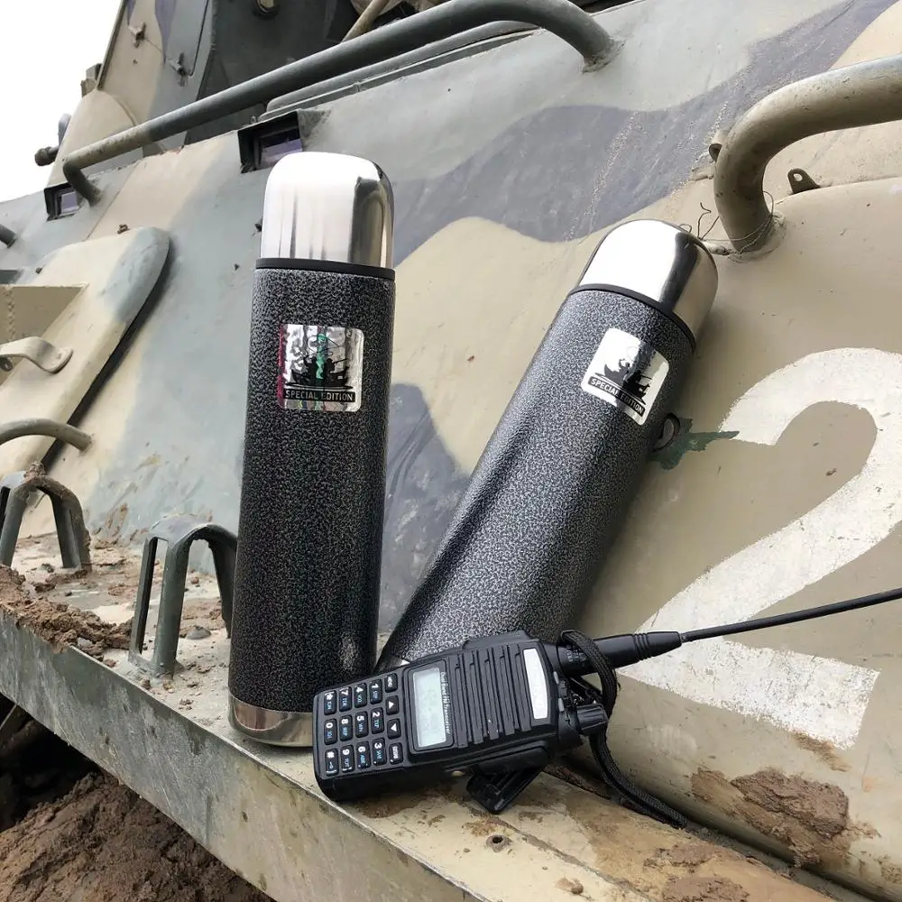 Термос из нерж. стали тм ThermoCafe by THERMOS HAMFK 1000 Fishing & Hunting 1.0L|Вакуумные фляги и термосы|