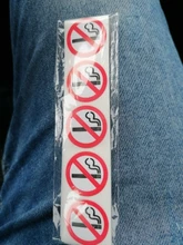 Pegatina de Peligro wad, papel artístico divertido, advertencia para No fumar, calidad Superior al por mayor, 50 Uds./wad