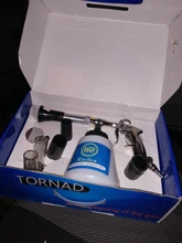 Foam-Gun Car-Washer Vacuum-Cleaner Tornador High-Pressure Knilca 2-In-1 Black/preto-Bearing