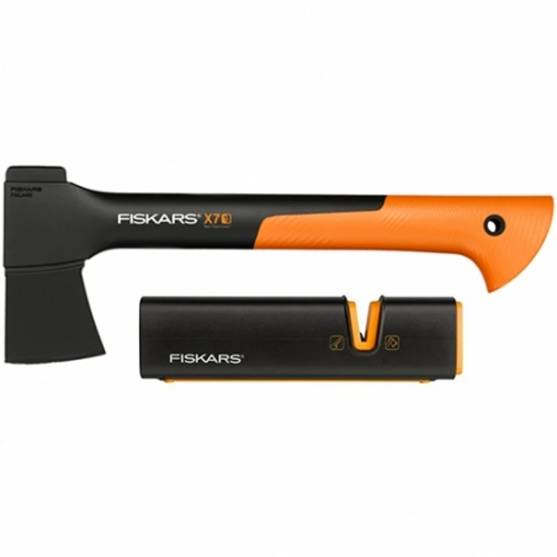 Топор универсальный Х7+ точилка универсальная 120740 Fiskars(1020183) ДОП. СКИДКА 10% ПРИ ПОКУПКЕ КРАТНО 4