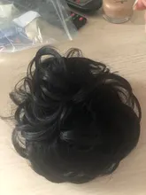 AILIADE-moño de goma elástica para mujer, sombreros de niña, moño desordenado, Donut, gris, marrón, Goma elástica para el pelo, banda de goma, extensiones de cabello
