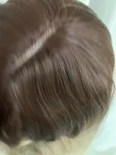 OneNonly-Peluca de cabello sintético largo degradado para mujer, pelo Natural resistente al calor, ondulado y suelto con flequillo, color marrón y Rubio, para Cosplay