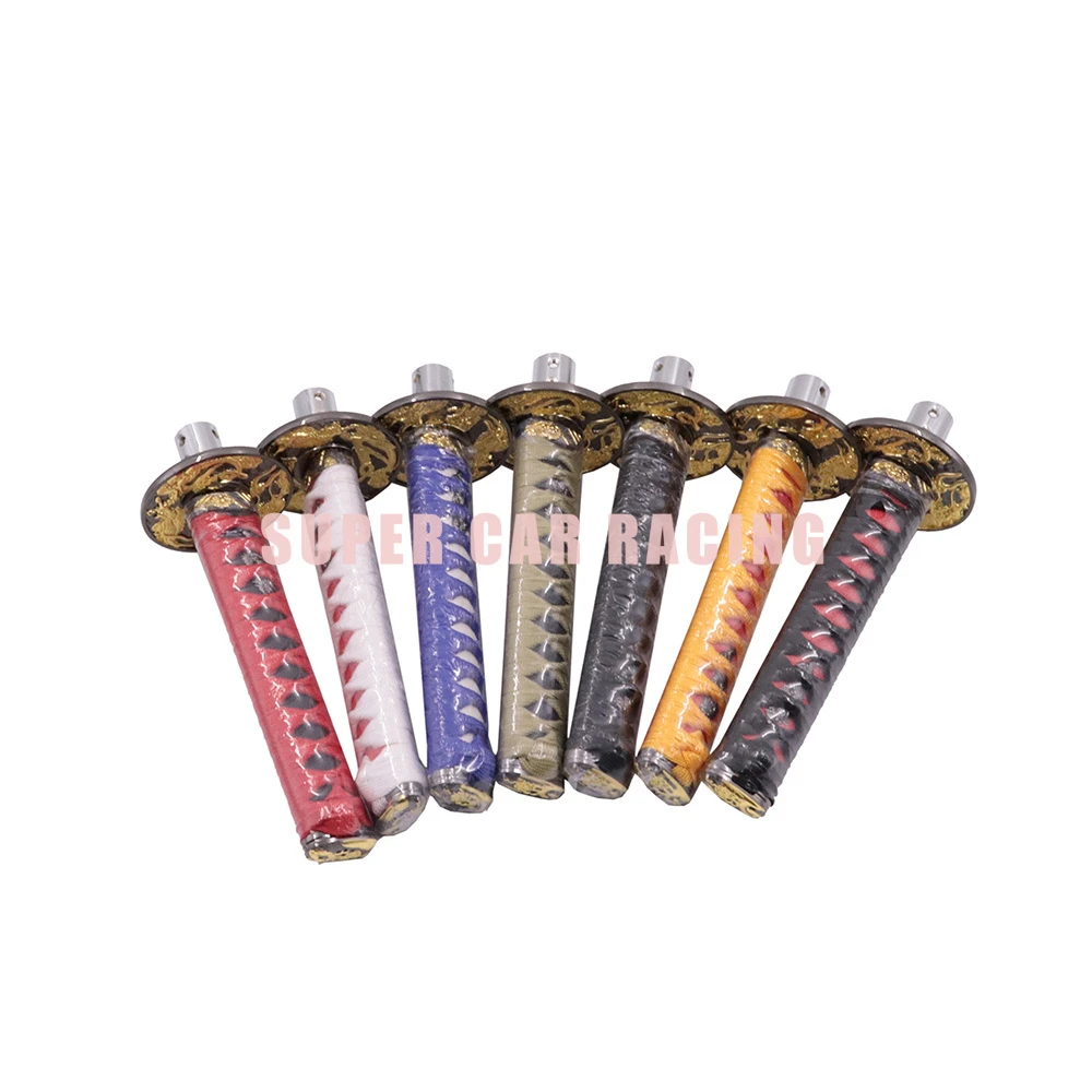 JDM 25cm Katana Samurai Sword Gear Shift Knob Universal Car Shifter