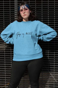 

Angemiel Wear Mustafa Kemal Signature Blue Women Sweatshirts
