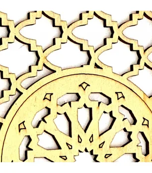 

Lattice Decoration Arab-Laminated Wood Laser cutting-Model 16