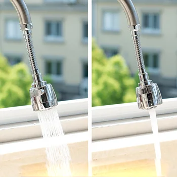 

TG-Motors 360 Degrees Rotary Kitchen Faucet Bathroom Spray-shower Filter Water Saving Tap Faucet Bubble Aerator Filter