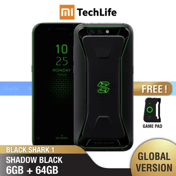 Global Version Xiaomi Black Shark 1 64GB ROM 6GB RAM Gaming Phone (Brand New / Sealed) blackshark1, blackshark Smartphone Mobil