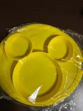 Plato para niños con cuenco de bebé de silicona, vajilla de alimentación sin BPA con succión