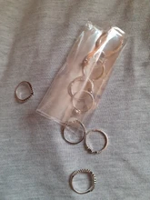 Tocona 9 unids/set Bohemia hoja corazón gota de agua de piedra lunar anillo joyería estilo bohemio Vintage Woemn anillo bisutería boda 9485