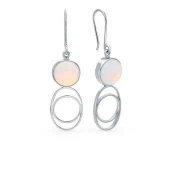 

Silver earrings with sunlight beads 925