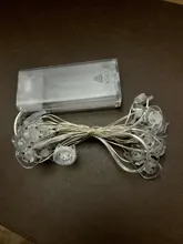 Led-String-Lamp Party-Supplies Christmas-Decoration Led-Fairy-Lights Battery-Operated