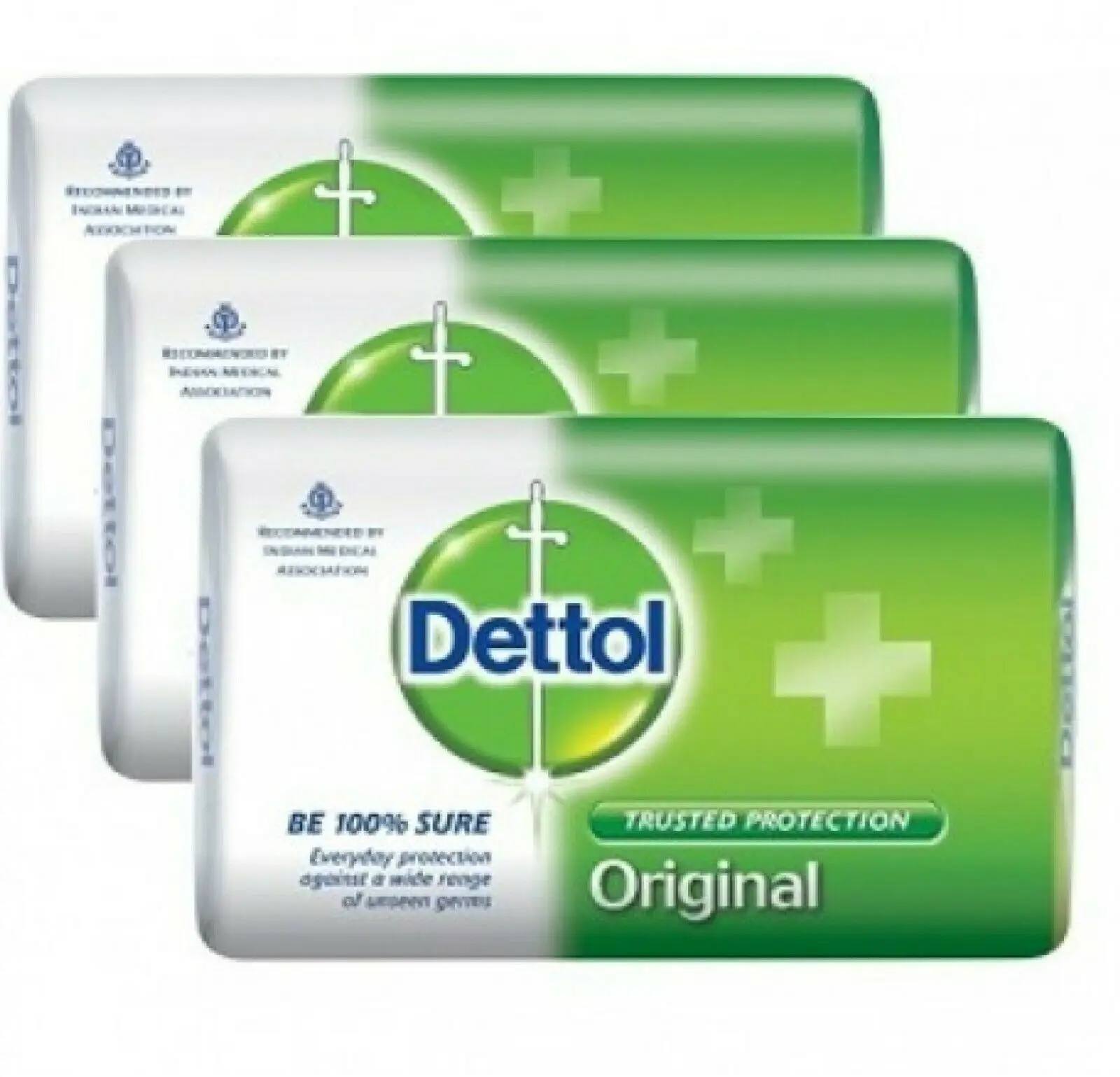 Антибактериальное мыло Dettol-надежная защита-Оригинальное Мыло Dettol 70 г | Красота и