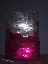 Cuaderno creativo colorido con lentejuelas, diario secreto con cerradura Reversible, diario privado, diario de viaje mágico, regalo