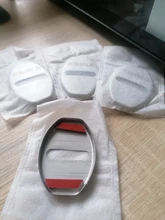 LQY 4pcs Car Door Lock Buckle cover car sticker car accessories For Octavia FABIA KAMIQ