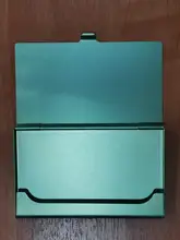Metal Wallet Cover Card Business-Card-Holder Credit Stainless-Steel Box Creative Men