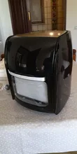 MIUI-freidora de aire eléctrica 5 en 1 para pollo, horno de MI-CYCLONE de 10L/12.7QT, deshidratador Rotisserie LED de gran capacidad，Freidora de aire