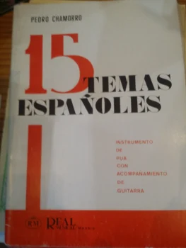 

CHAMORRO P. 15 themes Spanish for instruments PUA. And guitar accompaniment.