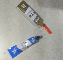 Iron Leakage Fill-Holes Stainless-Steel Resistance Metallic Super-Glue Kafuter Aluminum