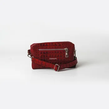

Bag belt/waist bag cashalots "cross-body", size S, genuine leather