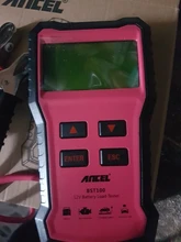 ANCEL, BST100 probador de batería de coche del cargador de 12V 12V 2000CCA tensión de prueba de batería probador de batería de coche de carga Cricut carga de herramientas