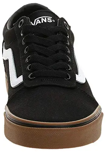 Vans Ward Canvas, Zapatillas para Hombre Negro (Canvas/Black/Gum 7Hi) 40  EU|Calzado vulcanizado de hombre| - AliExpress