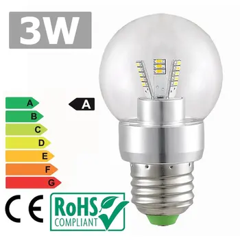

Led bulb E27 3W 3300K 360 ° warm light
