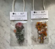 Mohamm-pegatinas de la serie Casa de flores, papel de álbum de recortes, suministros escolares creativos, estilo Ins, n. ° 7, 10 Uds.