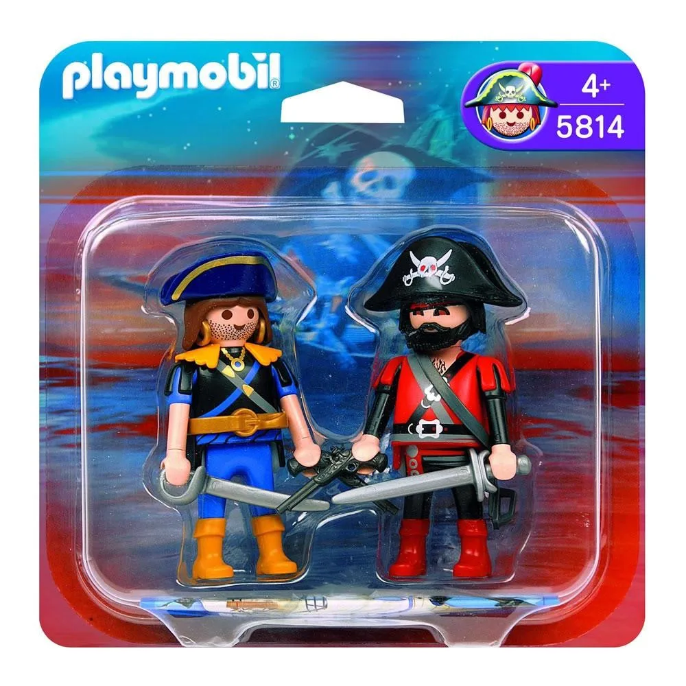 PLAYMOBIL5814DUOPACKpiratesclicksfamobiloriginalkidstoysgirls