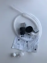 Soap-Dispenser Soap-Bottle Kitchen-Sink-And-Tube-Kit Brushed-Nickel No-More-Refills 